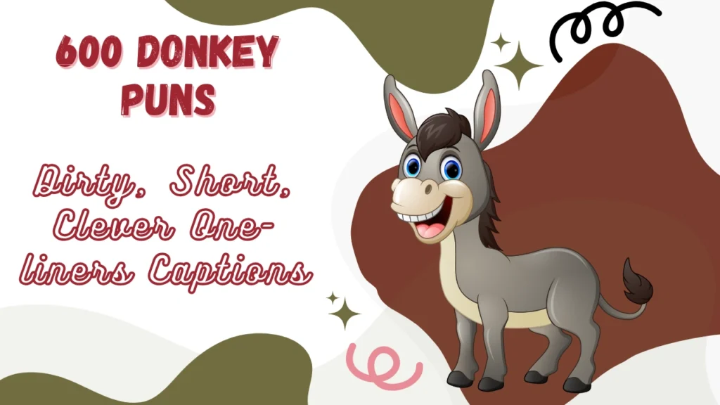 Donkey Puns