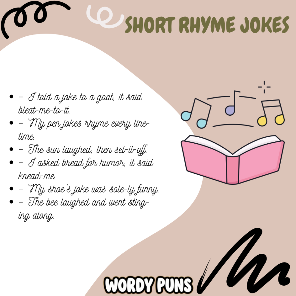 Short rhyme jokes