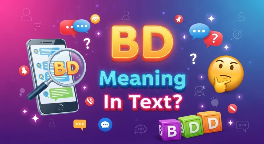 BD Meaning in Text