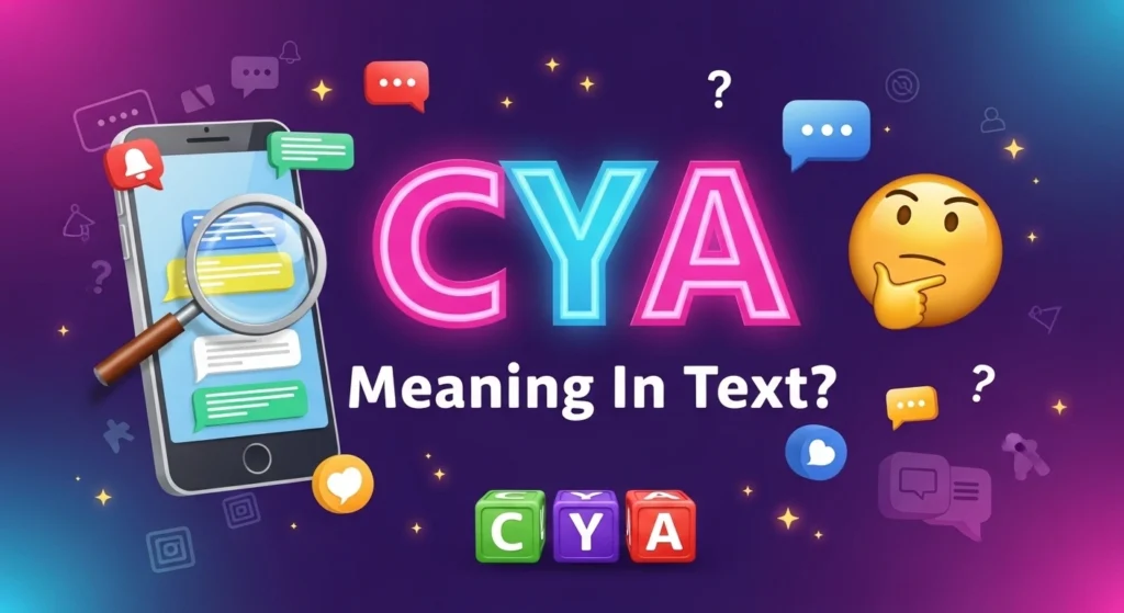 CYA Meaning in Text