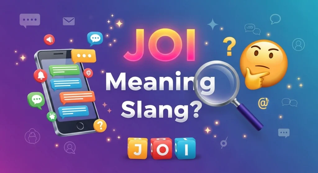 JOI Meaning Slang