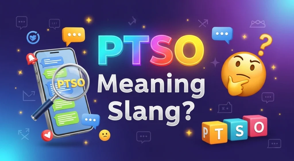 PTSO Meaning Slang