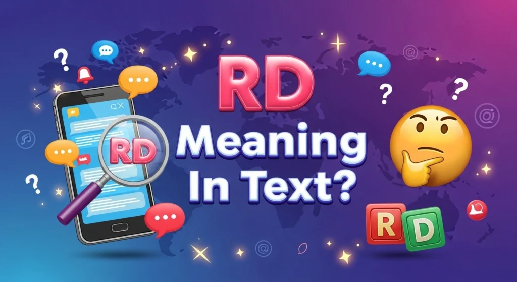 RD Meaning in Text
