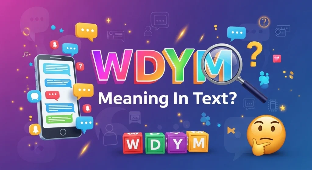 WDYM Meaning in Text