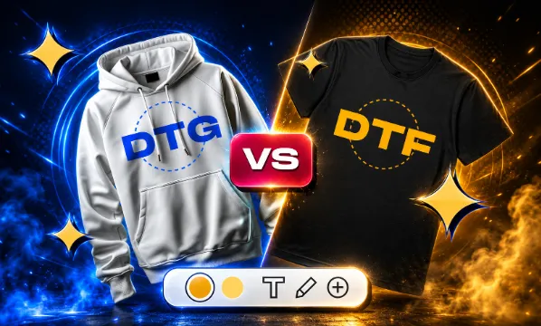 DTG vs. DTF Printing How To Choose for Your Business